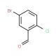 5-Bromo-2-chlorobenzaldehyde (CAS 189628-37-3) - chemical structure image