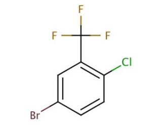 5-Bromo-2-chlorobenzotrifluoride (CAS 445-01-2) - chemical structure image