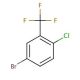 5-Bromo-2-chlorobenzotrifluoride (CAS 445-01-2) - chemical structure image