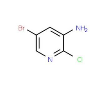 5-Bromo-2-chloropyridin-3-amine (CAS 588729-99-1) - chemical structure image