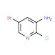 5-Bromo-2-chloropyridin-3-amine (CAS 588729-99-1) - chemical structure image