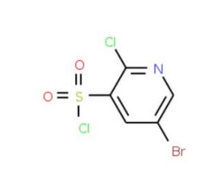 5-bromo-2-chloropyridine-3-sulfonyl chloride - chemical structure image