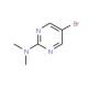 5-Bromo-2-(dimethylamino)pyrimidine (CAS 38696-21-8) - chemical structure image