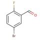 5-Bromo-2-fluorobenzaldehyde (CAS 93777-26-5) - chemical structure image