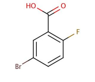 5-Bromo-2-fluorobenzoic acid (CAS 146328-85-0) - chemical structure image
