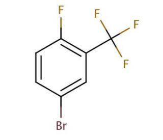 5-Bromo-2-fluorobenzotrifluoride (CAS 393-37-3) - chemical structure image
