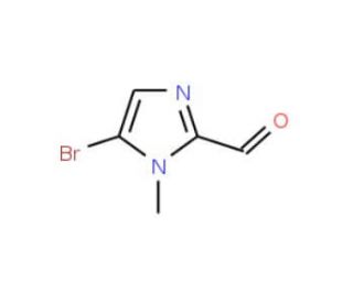 5-Bromo-2-formyl-1-methyl-1H-imidazole (CAS 79326-88-8) - chemical structure image