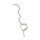 5-Bromo-2-hexylthiophene (CAS 211737-28-9) - chemical structure image