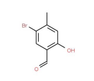 5-Bromo-2-hydroxy-4-methyl-benzaldehyde - chemical structure image