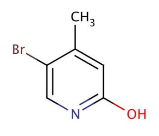5-Bromo-2-hydroxy-4-methylpyridine (CAS 164513-38-6) - chemical structure image