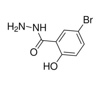 5-bromo-2-hydroxybenzohydrazide (CAS 39635-10-4) - chemical structure image
