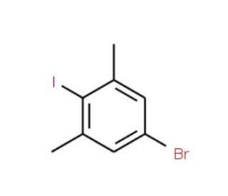 5-Bromo-2-iodo-1,3-xylene (CAS 206559-43-5) - chemical structure image