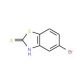 5-Bromo-2-mercaptobenzothiazole (CAS 71216-20-1) - chemical structure image