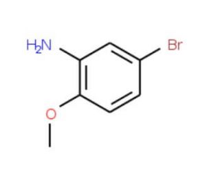 5-Bromo-2-methoxyaniline (CAS 6358-77-6) - chemical structure image