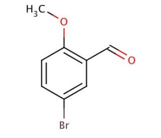 5-Bromo-2-methoxybenzaldehyde (CAS 25016-01-7) - chemical structure image