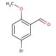 5-Bromo-2-methoxybenzaldehyde (CAS 25016-01-7) - chemical structure image