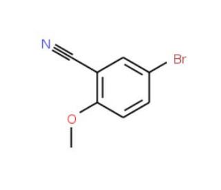 5-Bromo-2-methoxybenzonitrile (CAS 144649-99-0) - chemical structure image