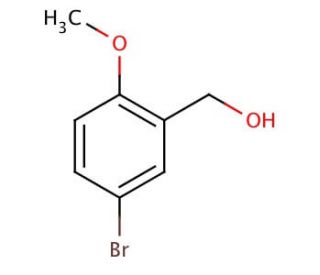 5-Bromo-2-methoxybenzyl alcohol (CAS 80866-82-6) - chemical structure image