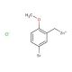 5-Bromo-2-methoxybenzylzinc chloride solution (CAS 352530-35-9) - chemical structure image
