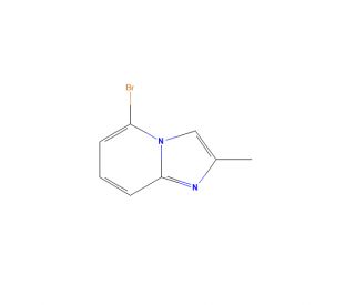 5-Bromo-2-methylimidazo[1,2-a]pyridine (CAS 74420-51-2) - chemical structure image