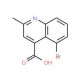 5-bromo-2-methylquinoline-4-carboxylic acid - chemical structure image