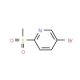 5-Bromo-2-(methylsulfonyl)pyridine (CAS 98626-95-0) - chemical structure image