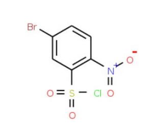 5-bromo-2-nitrobenzene-1-sulfonyl chloride (CAS 1193388-84-9) - chemical structure image