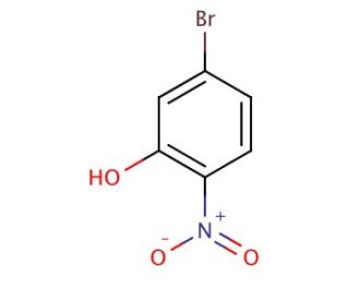 5-Bromo-2-nitrophenol (CAS 27684-84-0) - chemical structure image