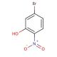 5-Bromo-2-nitrophenol (CAS 27684-84-0) - chemical structure image