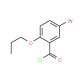 5-bromo-2-propoxybenzoyl chloride - chemical structure image