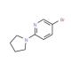 5-Bromo-2-(pyrrolidin-1-yl)pyridine (CAS 210963-93-2) - chemical structure image
