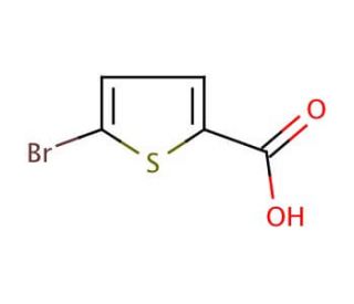 5-Bromo-2-thiophenecarboxylic Acid (CAS 7311-63-9) - chemical structure image