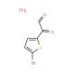 5-Bromo-2-thiopheneglyoxal hydrate (CAS 21175-51-9) - chemical structure image