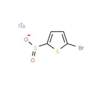 5-Bromo-2-thiophenesulfinic acid, sodium salt - chemical structure image