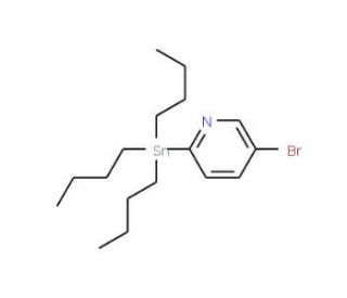 5-Bromo-2-(tributylstannyl)pyridine (CAS 611168-46-8) - chemical structure image
