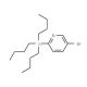 5-Bromo-2-(tributylstannyl)pyridine (CAS 611168-46-8) - chemical structure image
