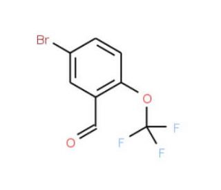5-Bromo-2-(trifluoromethoxy)benzaldehyde (CAS 923281-52-1) - chemical structure image