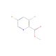 5-Bromo-3-chloro-2-pyridinecarboxylic Acid Methyl Ester (CAS 1214336-41-0) - chemical structure image