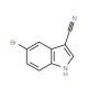 5-Bromo-3-cyanoindole (CAS 90271-86-6) - chemical structure image