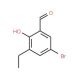 5-Bromo-3-ethylsalicylaldehyde (CAS 57704-12-8) - chemical structure image