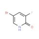 5-Bromo-3-fluoropyridin-2-ol (CAS 156772-63-3) - chemical structure image