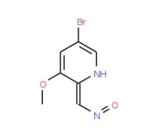 5-Bromo-3-methoxypicolinaldehyde oxime (CAS 1087659-33-3) - chemical structure image