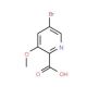 5-Bromo-3-methoxypicolinic acid (CAS 1142191-66-9) - chemical structure image