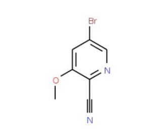 5-Bromo-3-methoxypicolinonitrile (CAS 36057-46-2) - chemical structure image