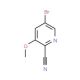 5-Bromo-3-methoxypicolinonitrile (CAS 36057-46-2) - chemical structure image