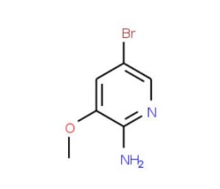 5-Bromo-3-methoxypyridin-2-amine (CAS 42409-58-5) - chemical structure image