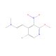 5-Bromo-4-[2-(dimethylamino)ethenyl]-2-methoxy-3-nitropyridine (CAS 917918-81-1) - chemical structure image