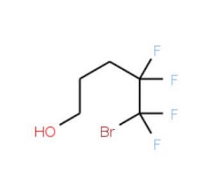 5-Bromo-4,4,5,5-tetrafluoropentan-1-ol (CAS 222725-20-4) - chemical structure image