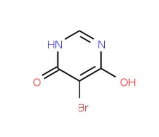 5-Bromo-4,6-dihydroxypyrimidine (CAS 15726-38-2) - chemical structure image