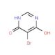 5-Bromo-4,6-dihydroxypyrimidine (CAS 15726-38-2) - chemical structure image